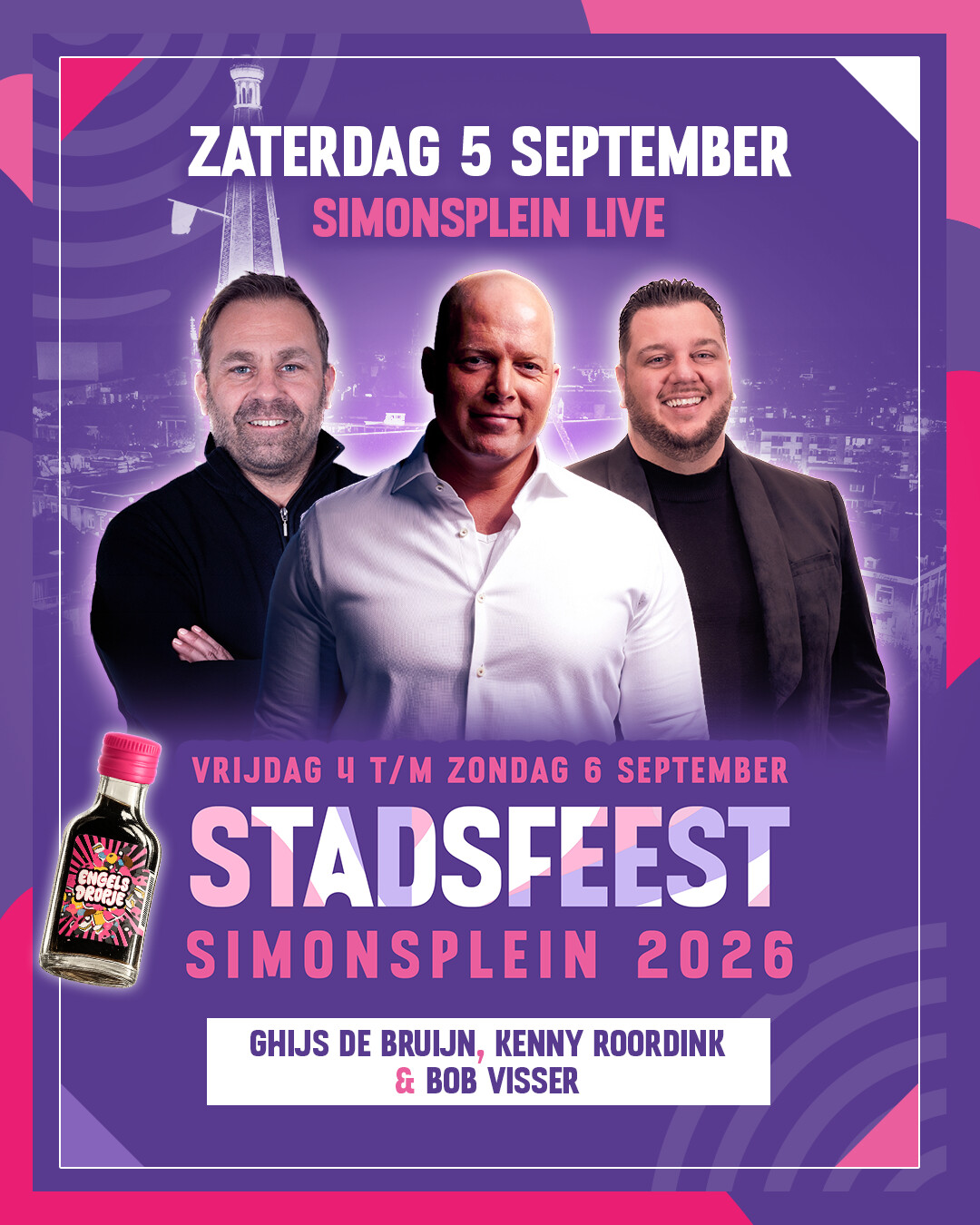 Ghijs de Bruijn, Kenny Roordink & Bob Visser